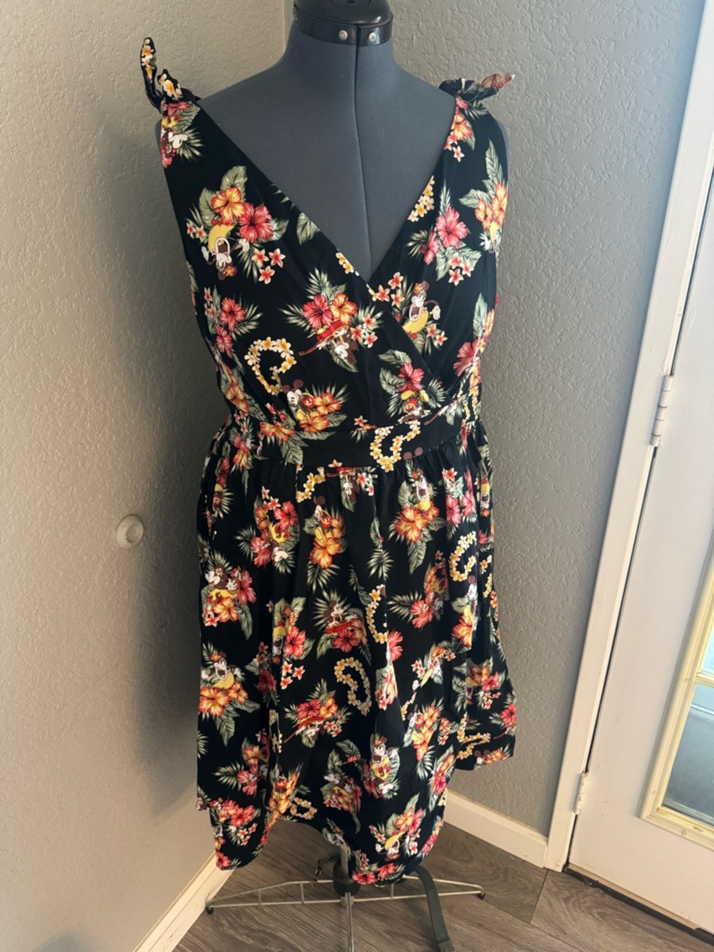 Disney Hawaiian Floral Dress